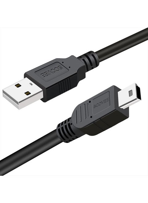 Camera USB Cable Cord for Canon Rebel/PowerShot/EOS/DSLR/ELPH Digital Cameras,SCOVEE Transfer Wire Data Cable for Canon Rebel Camcorder,Vixia PC Computer Interface Charger Replacement 6FT Long