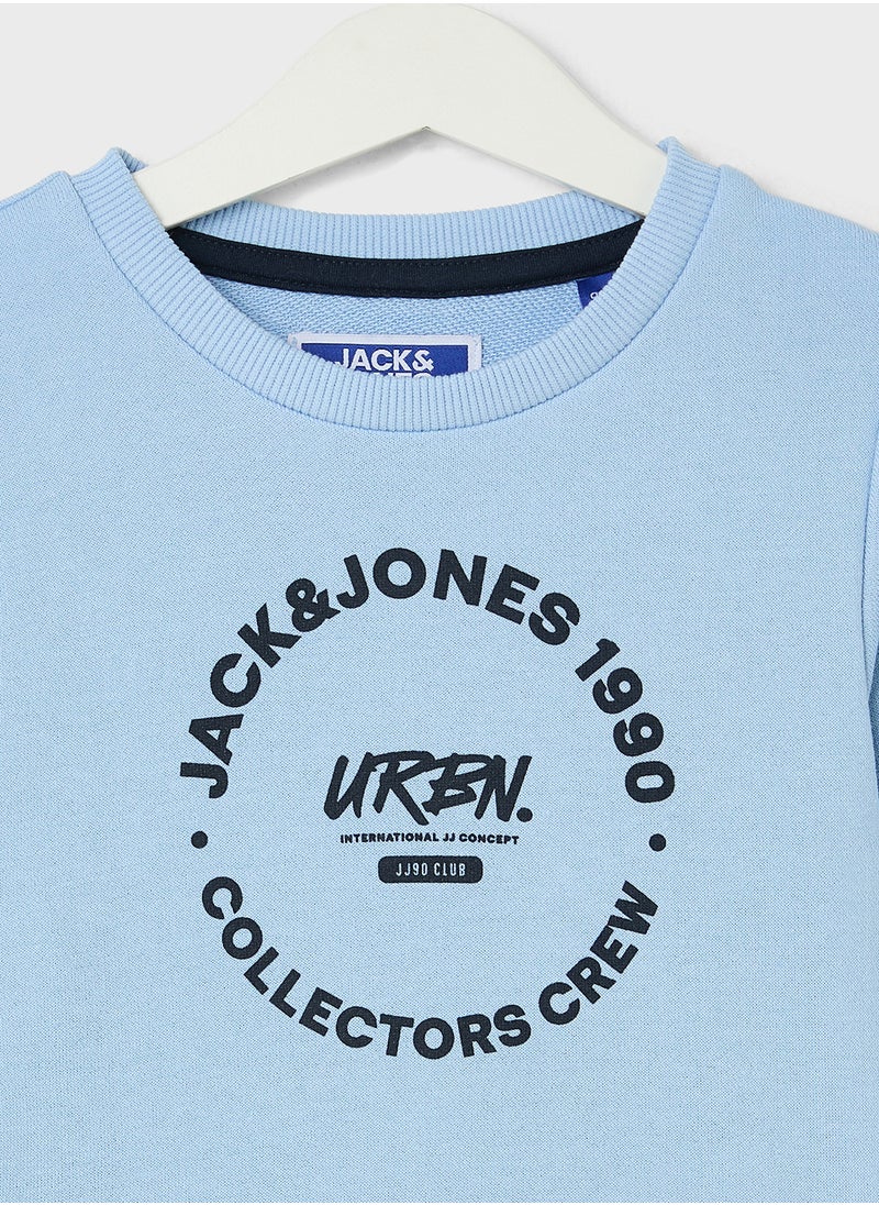 Jack & Jones Junior - Kids Logo Sweatshirt - Image 1