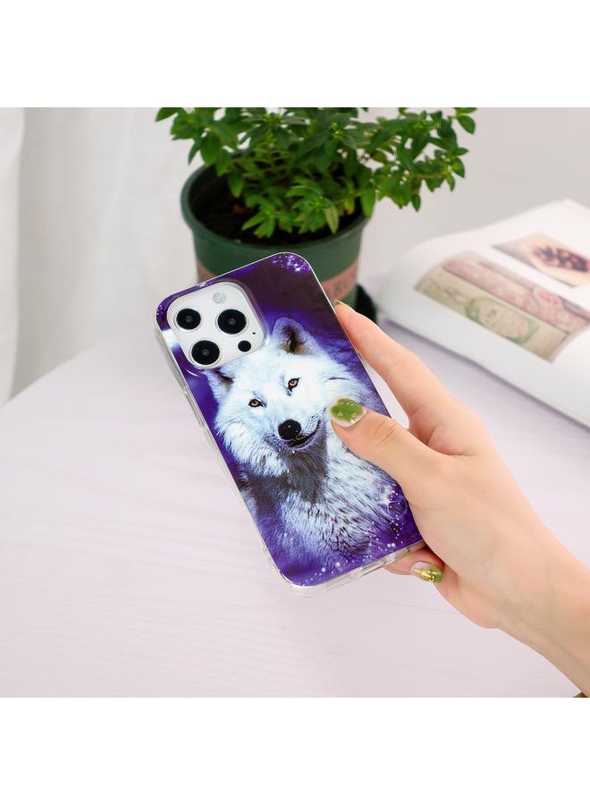 S-TOP Case For iPhone 14 Pro Max Luminous TPU Soft Phone Case - Image 4
