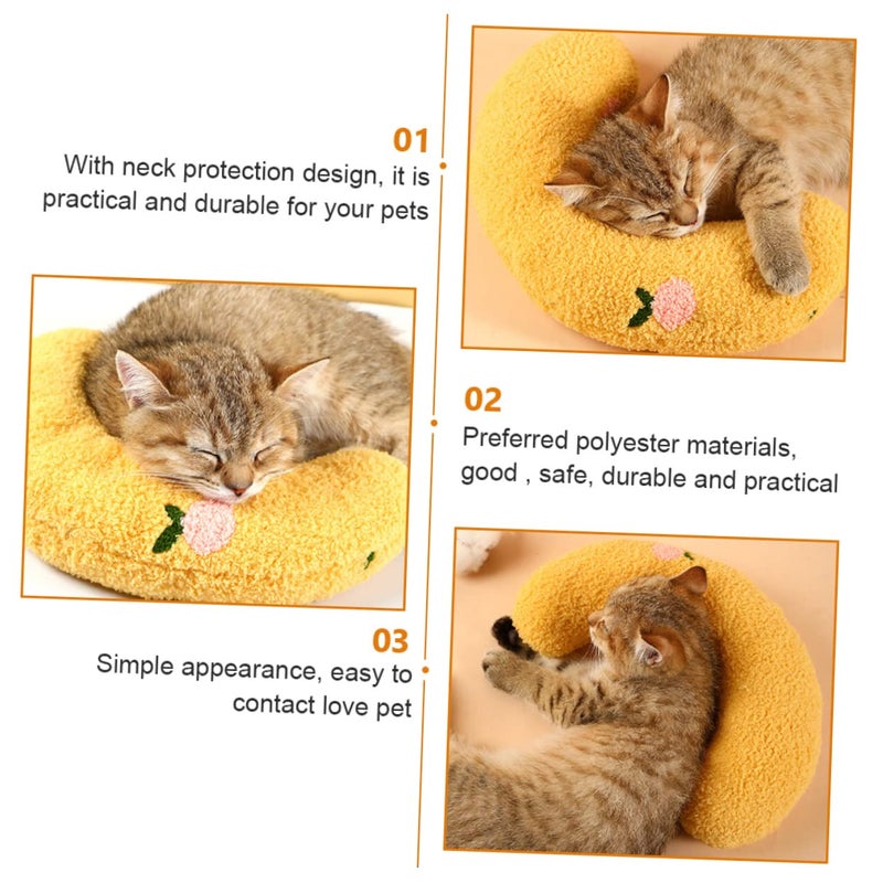 Breathable Pet Neck Pillow Comfortable Cushion for Cats and Dogs Optimal Support - Image 5