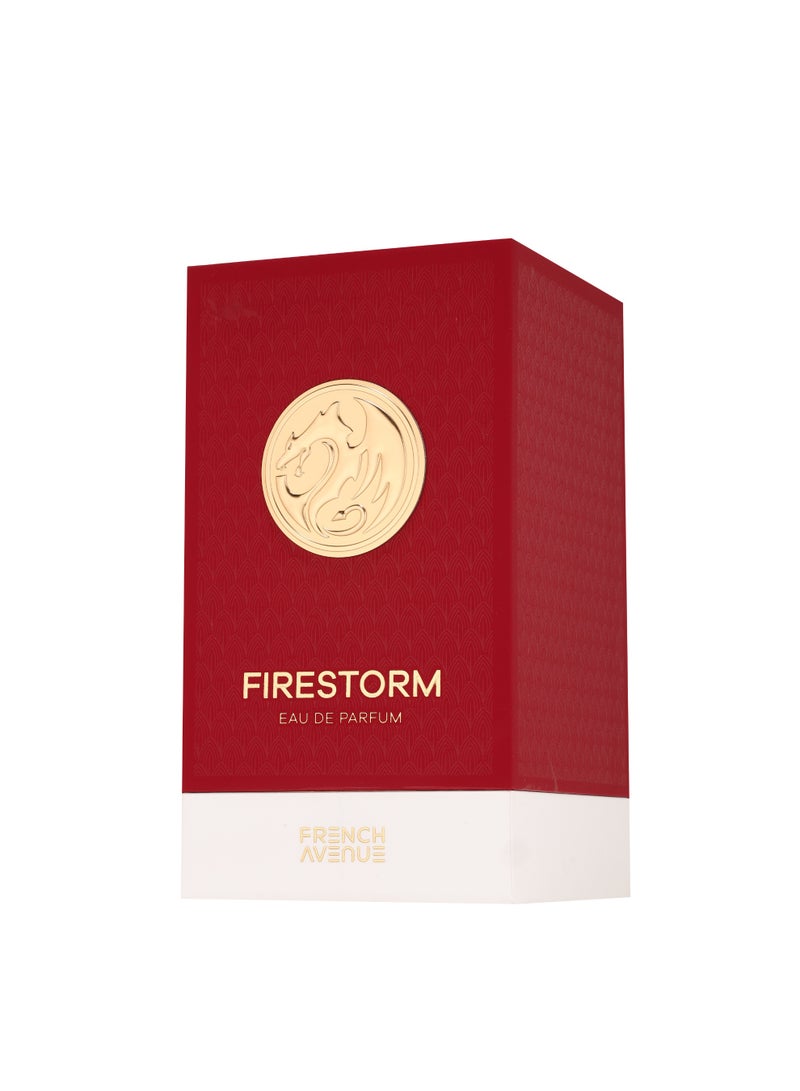 French Avenue Firestorm - Eau de Parfum - Perfume For Men, 100ml - Image 2