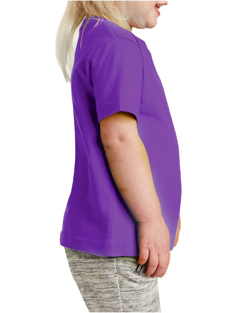 PRINTSHOP4ME Printshop4me Kids Round Neck Girls T Shirt 170 GSM Pure Cotton Basic Colors  - Image 3