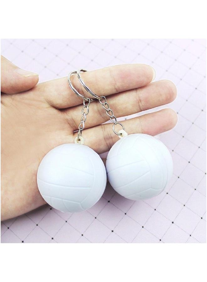 Mini Volleyball Backpack Pendant Children's Decompression Toy Stress Ball 2-Pack  - Image 2
