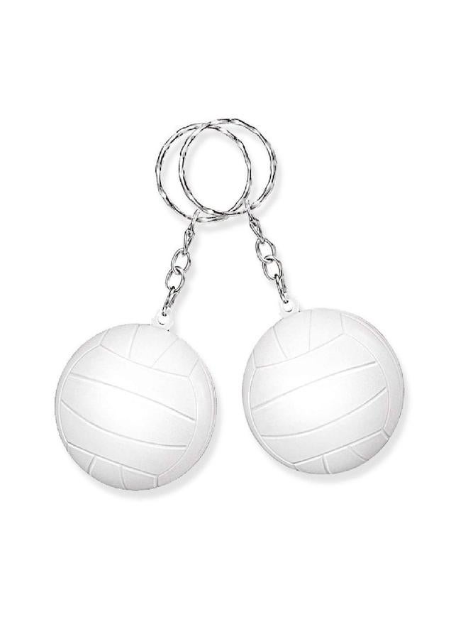 Mini Volleyball Backpack Pendant Children's Decompression Toy Stress Ball 2-Pack  - Image 1
