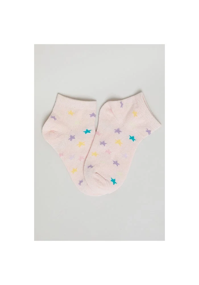 R&b 3 Pack Patterned Ankle Socks