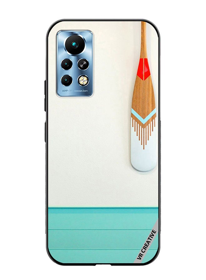 VR CREATIVE Protective Case Cover For Infinix Note 11 Pro Keslo Wood Paddle Design Multicolour - Image 1