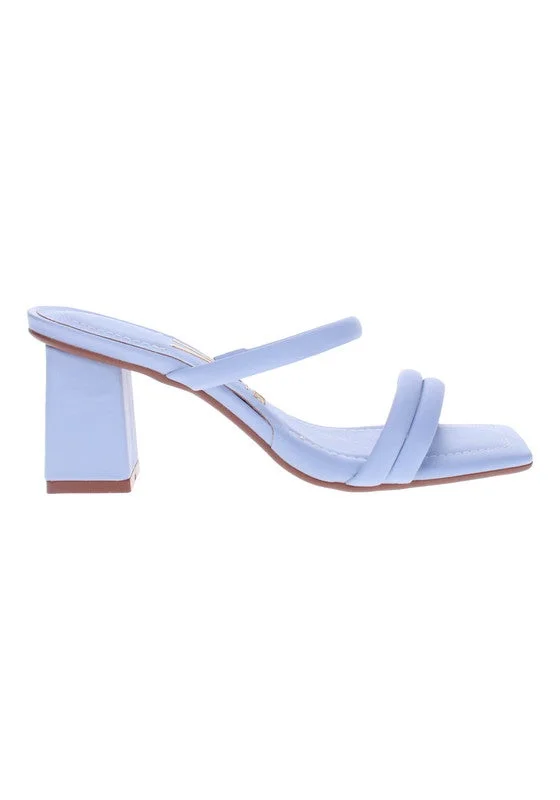Mid Heels Sandals for Women – Sling Back Heel Sandals for Girls with Ankle Strap