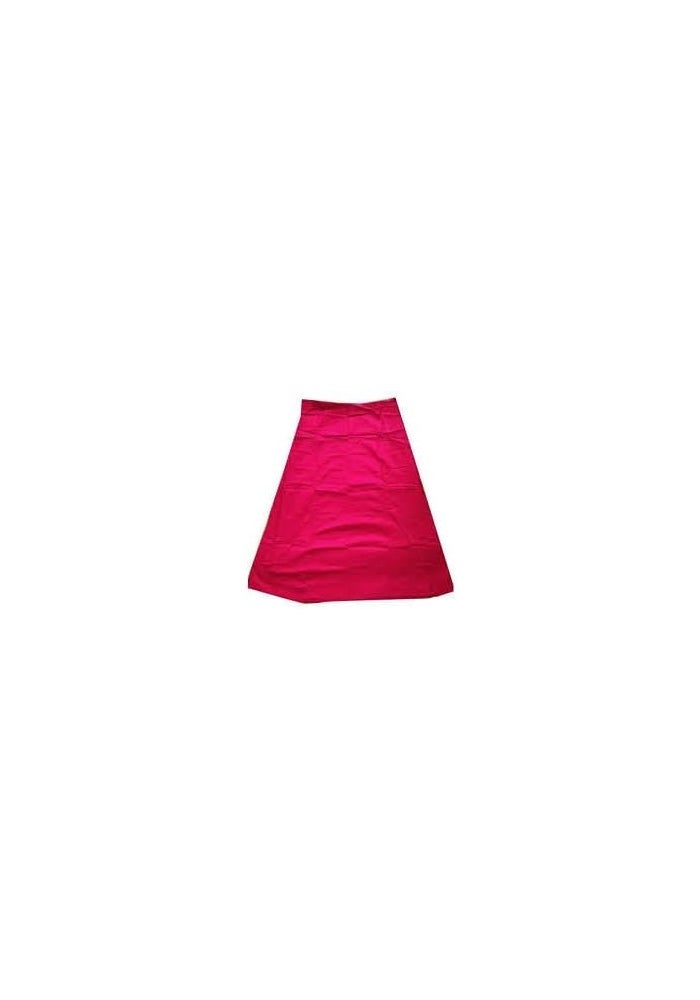 Women’s Cotton Readymade Saree Underskirt – Free Size in Red