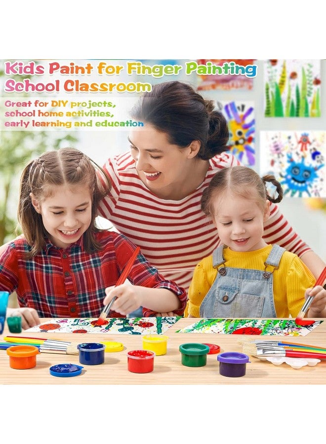 FunBlast Finger Painting Kit, 6 Colors DIY Coloring Hand Paint for Art and Craft Work, Finger Paints for 3+ Year Kids, Finger Paint Kit, Washable Paints for Kids, Return Gifts for Kids - Image 4
