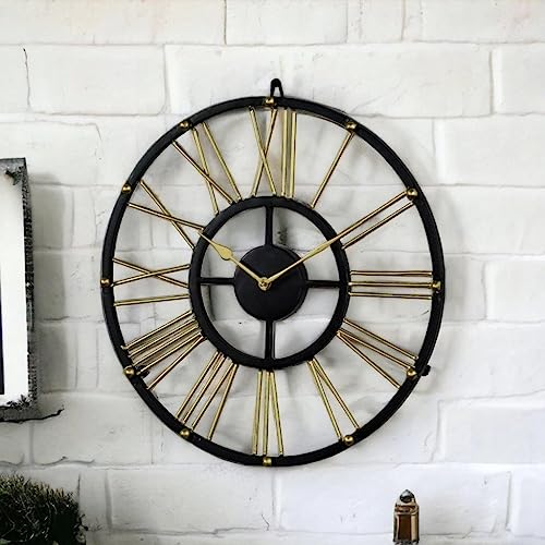 Vintage Clock Vintage Handicraft Iron Decorative Art Ware/Handcrafted Decorative Wall Art Clock/VC-9106-15 - Image 2