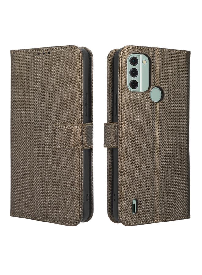 S-TOP Case For Nokia C31 Diamond Texture Leather Phone Case - Image 2