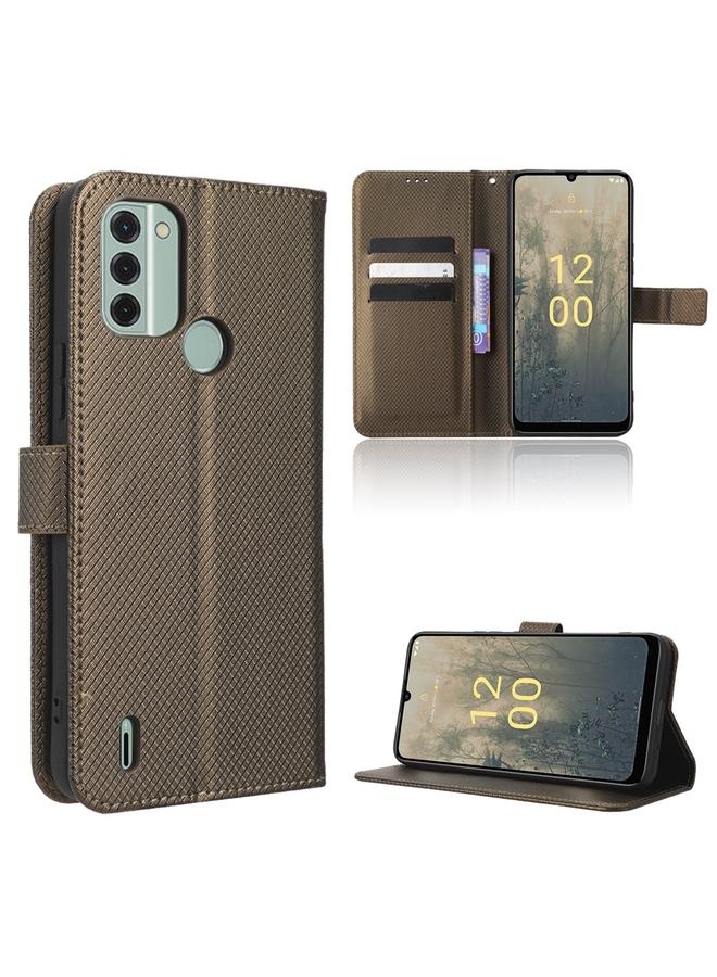 S-TOP Case For Nokia C31 Diamond Texture Leather Phone Case - Image 1