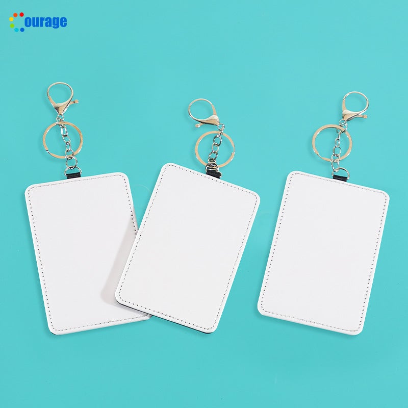 Spot Sublimation Portable Traffic Card Set Work Card Set Printable Card Set Card Set Keychain - Image 2