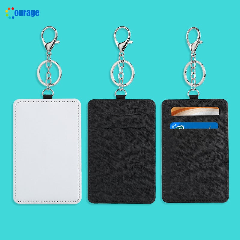 Spot Sublimation Portable Traffic Card Set Work Card Set Printable Card Set Card Set Keychain - Image 3