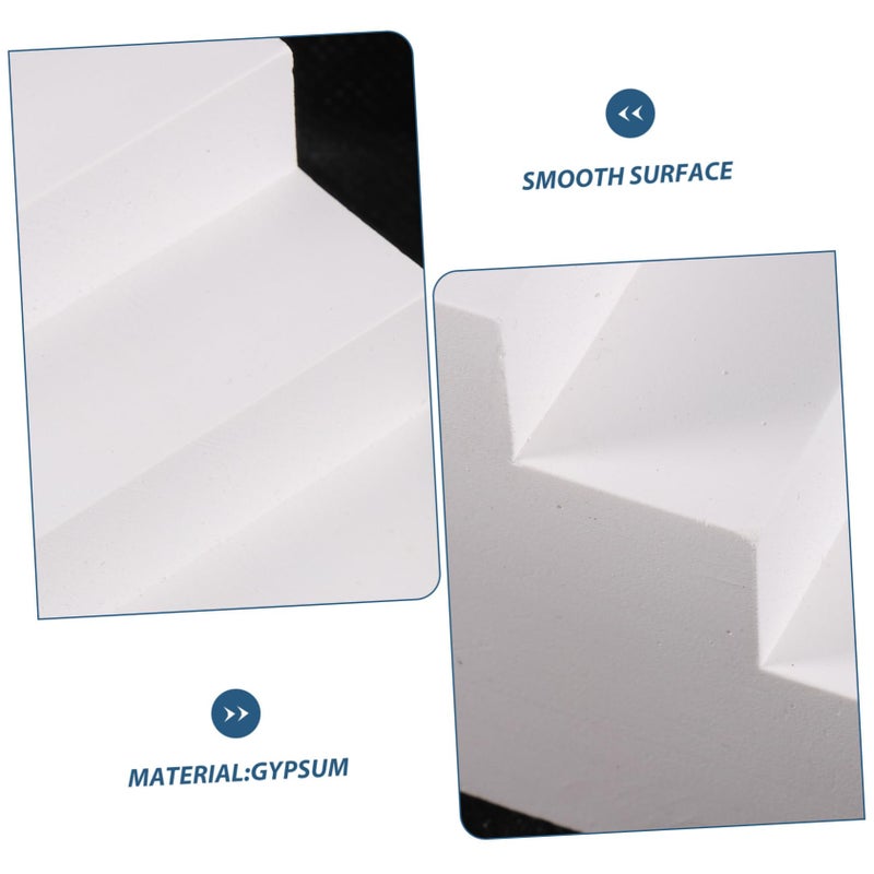 Miniature Gypsum Ladder Photography Prop for Dollhouse Decor and Creative Styling - Image 5