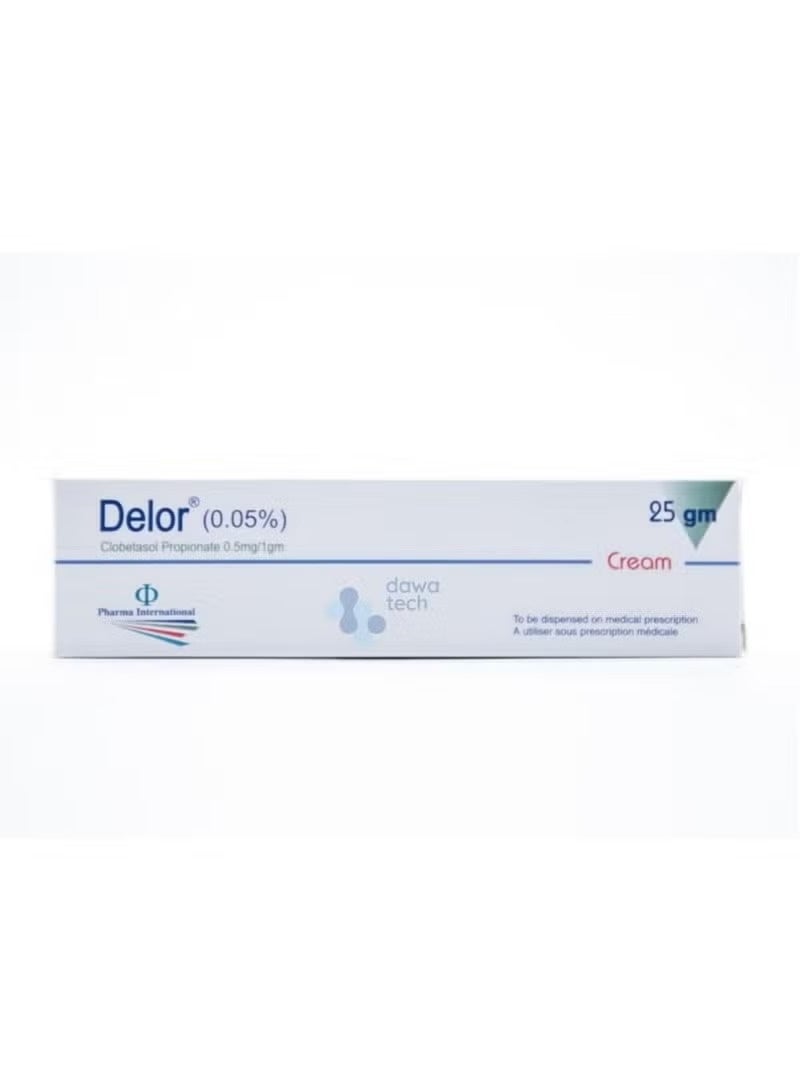 Delor 0.05% Cream 25Gm