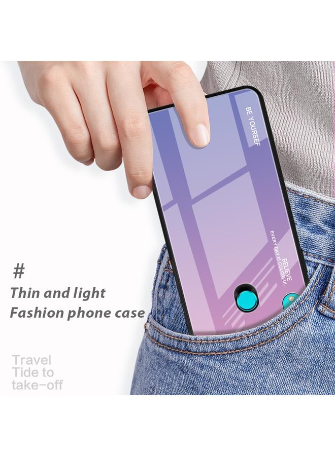 S-TOP Case For Huawei P Smart Z Gradient Color Glass Case - Image 5