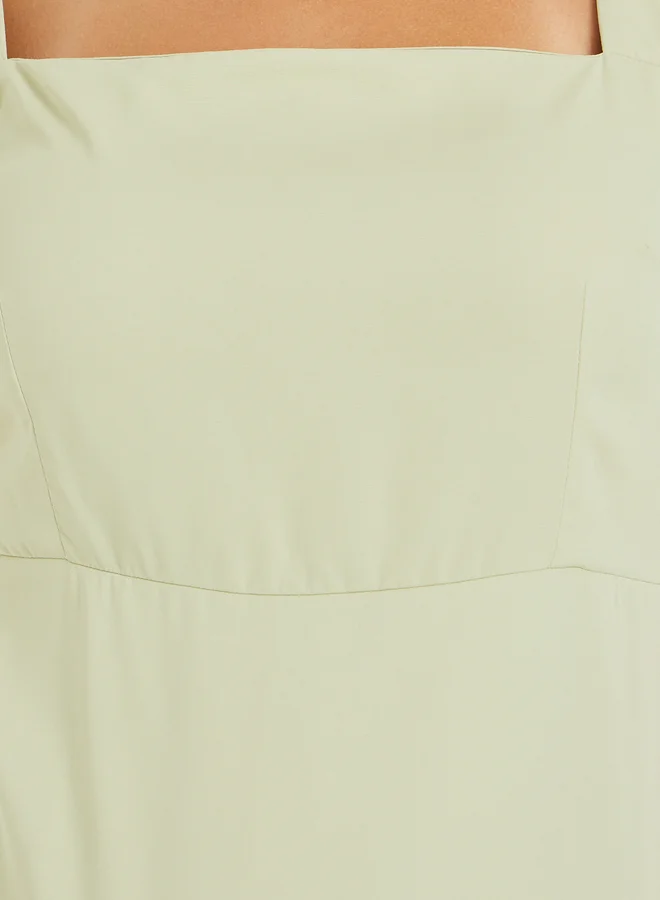 Styli Tiered Maxi Dress