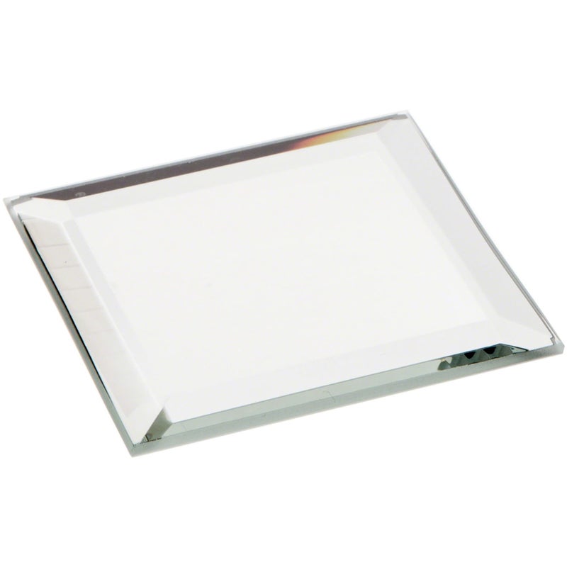Plymor Plymor 2 Square 3mm Thick Beveled Glass Mirror Pack of 24 