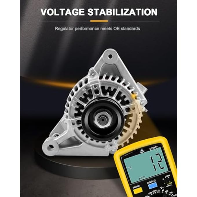 ROADFAR New Alternator Compatible for Chevrolet for Prizm 1998 1999 2000 2001 2002,for Toyota for Corolla 1998-2002, Replace 13756 - Image 4