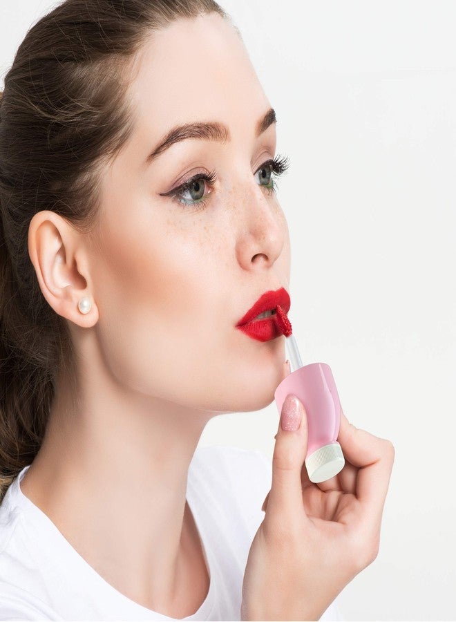 RONRONS 12 Pieces Cute Empty Lip Gloss Tubes, 8ML Refillable Bottle Shaped Lip Glaze Tube with Wand - Image 4