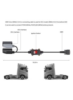 ECM Programming Tool Volvo Renault TRW EMS2.X Bench Cable for KT200 FOXFLASH etc Supports EMS 2.2, EMS2.3 and EMS 2.4 OBD - pzsku/Z0A334FDB67D4E21F95E4Z/45/_/1724502898/07a42fdd-d9ff-45a9-ae23-4872e756b39d