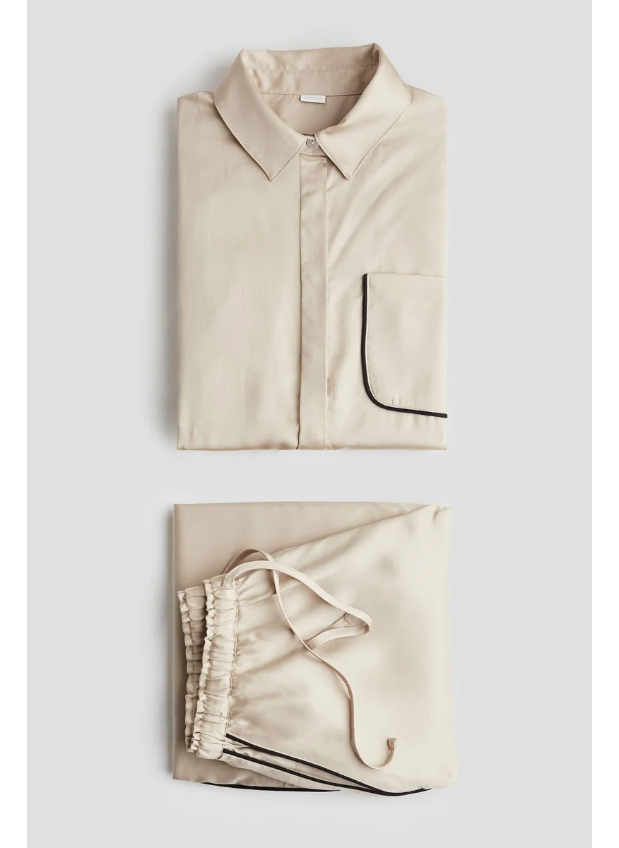 H&M Satin Pyjamas