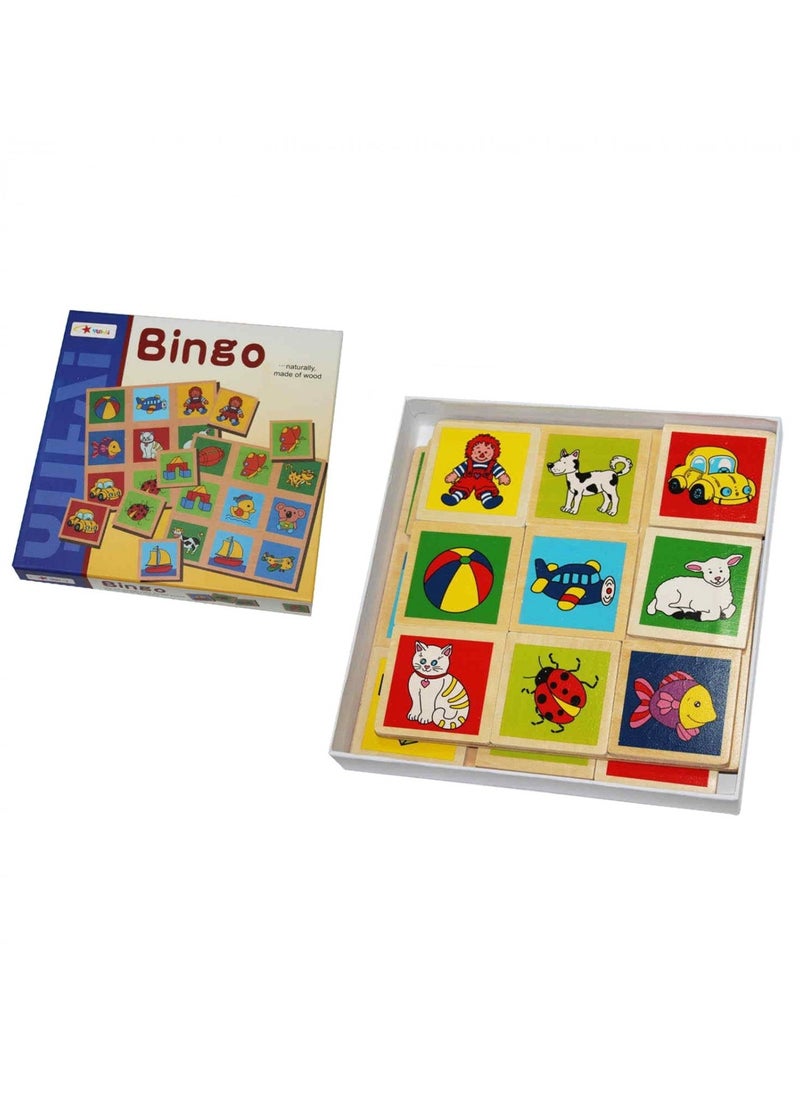 Bingo Wooden Bingo matching game  - Image 1