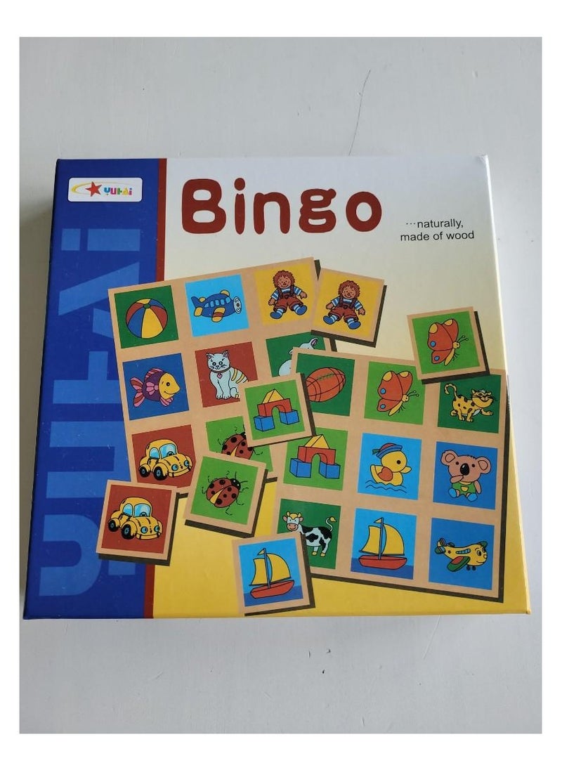 Bingo Wooden Bingo matching game  - Image 2