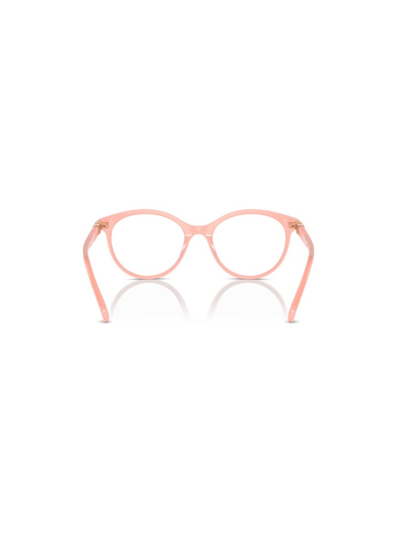 SWAROVSKI Swarovski Woman Round  Eyeglasses- Sk 2019 - Lense Size:50Mm - Opal Pink - Image 3