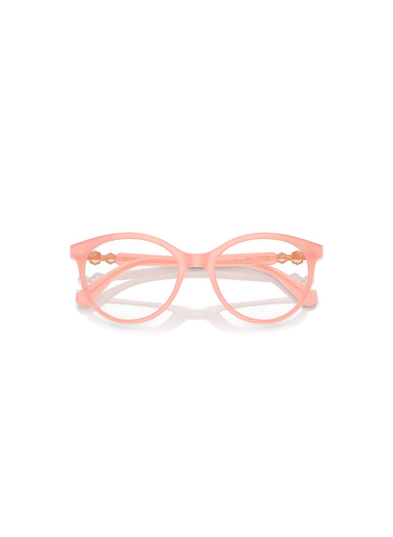SWAROVSKI Swarovski Woman Round  Eyeglasses- Sk 2019 - Lense Size:50Mm - Opal Pink - Image 5