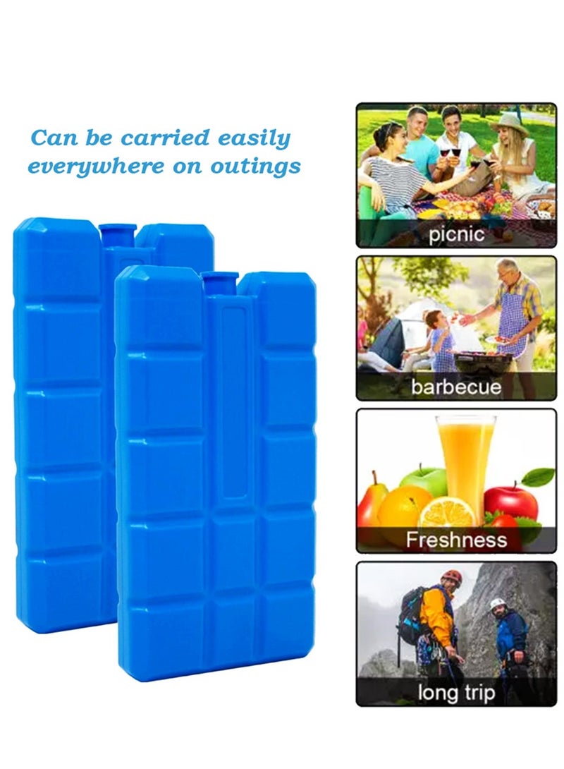 KASTWAVE Reusable Ice Packs for Lunch Boxes or Coolers Ice Pack Bricks Freezer Blocks Freezer Packs (Pack of 2) - Image 3