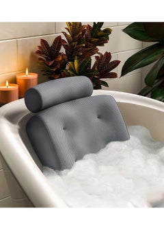 KASTWAVE Bathtub Bath Pillow for Tub, Jacuzzi Bathtub Spa Pillow with Back and Headrest Cushion  - Image 1