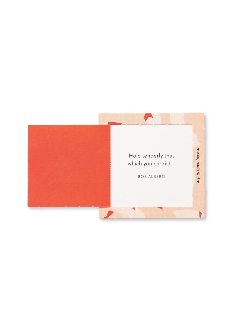 Compendium Compendium ThoughtFulls Pop-Open Cards — Love — 30 Pop-Open Cards, Each with a Different Inspiring Message Inside  - Image 5