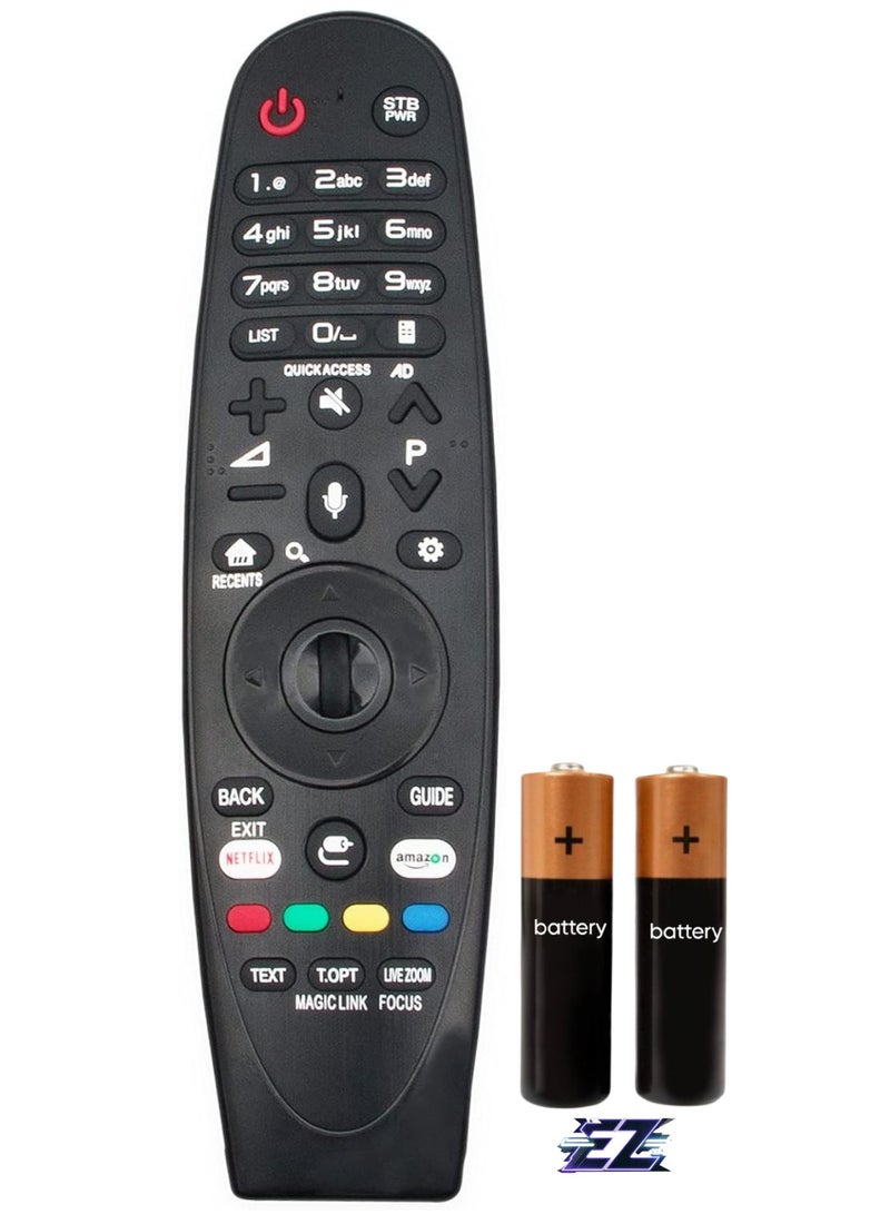 ELTRAZONE New Replacement Voice Remote Control AN-MR650A Suitable for LG Smart TV 70UJ657A 49UJ6560 49UJ6500 55UJ7700 OLED65B7A with battery - Image 1