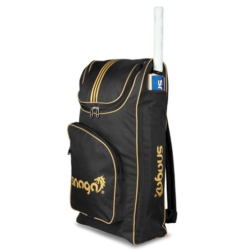 Snaga Champ Cricket Kit School Backpack for Small Boys and Girls - Complete Equipment With Kashmir Willow Bat RH (Size 6 for 12-13 Years) - Image 4
