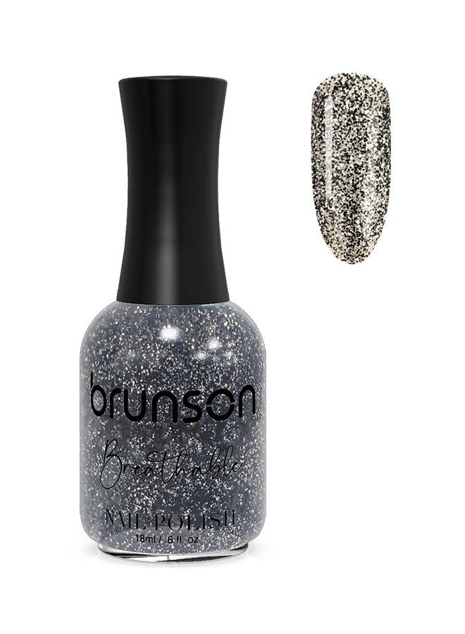 brunson Breathable Nail Polish Halal nail polish Wudu friendly Quick-Dry Vegan long lasting but easy peel off   18ml BH249