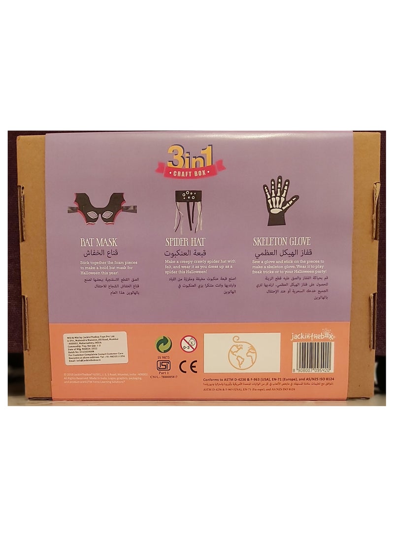 Happy Halloween 3 in 1 Activity Box  - Image 2