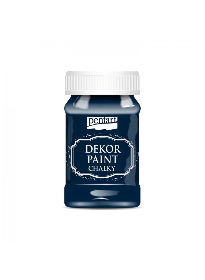 بينتارت ديكور بينت طباشيري 100 مل ، أزرق داكن