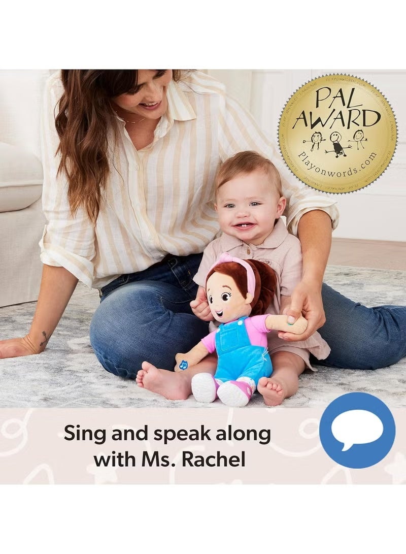 GROIC Speak & Sing Doll, 15.7" Tall Interactive Toy with 4 Songs & 9+ Phrases, Plush Toy Soft Stuffed Plush Dolls for Kids, Learning Educational Toys for Toddler Ages 6 Months to 3+ Years - Image 5