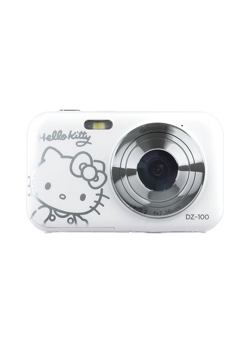 Yashica YASHICA x Hello Kitty Digital Camera DZ-100 (White and pink colour available  - Image 1