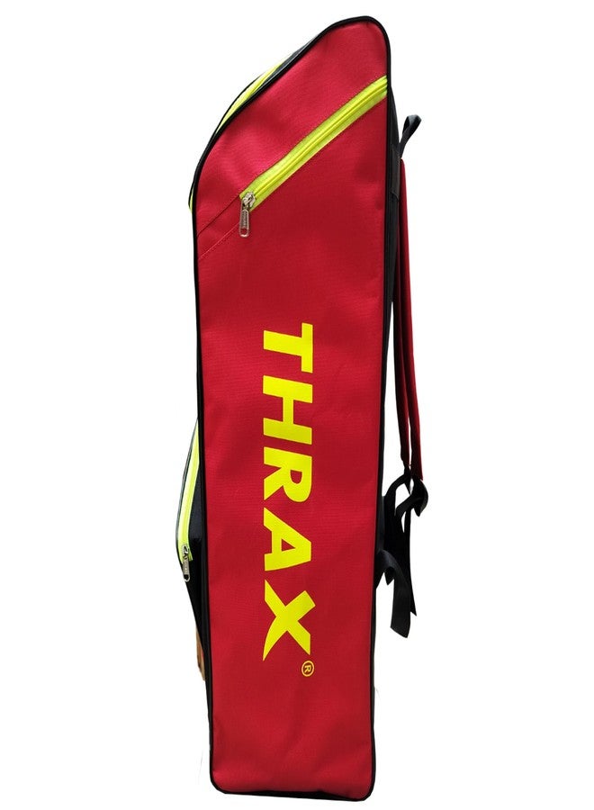 THRAX Pro 20 Cricket Kit Bag Red and Black - Image 5