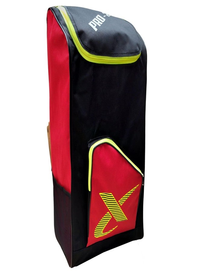 THRAX Pro 20 Cricket Kit Bag Red and Black - Image 2