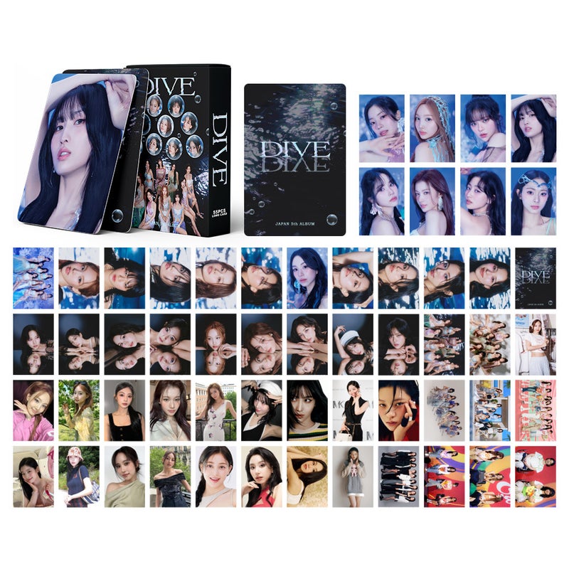بطاقة دمج 54/55 بطاقة صغيرة ألبوم G-Idle بطاقة Kpop الموجة الكورية بطاقة لومي منزلية - Image 1