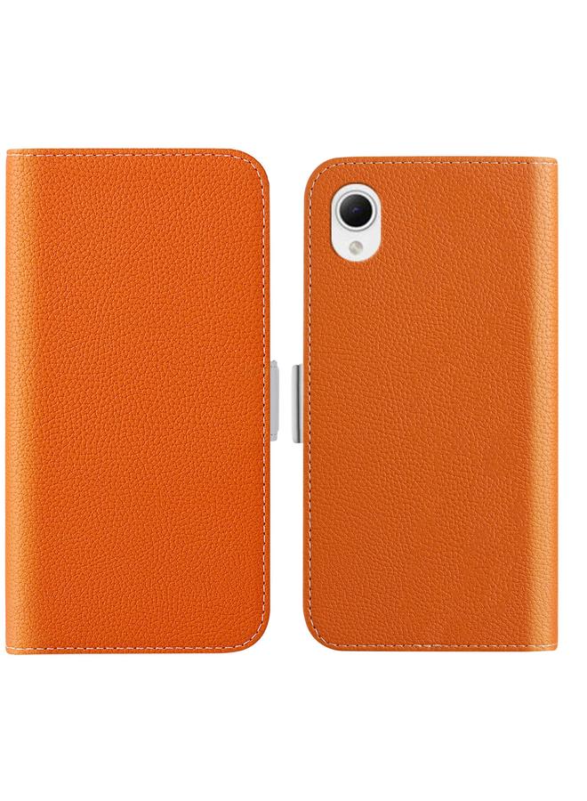 S-TOP Case For Samsung Galaxy A22e / A23e / A23s / A23 5G JP Candy Color Litchi Texture Leather Phone Case - Image 1