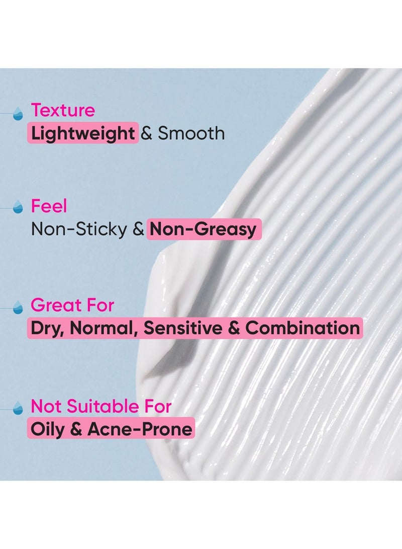 Dot & Key Ceramides & Hyaluronic Hydrating Face Cream With Probiotic I Barrier Repair For Dry Skin, 100g - Image 4