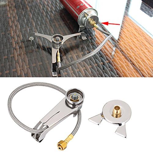 Dilwe Gas Bottle Convert Adapter, Outdoor Mini Cylinder Gas Conversion Adapter for Camping Hiking - Image 5