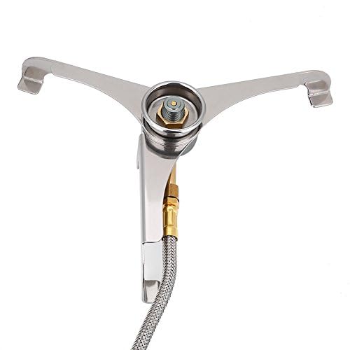 Dilwe Gas Bottle Convert Adapter, Outdoor Mini Cylinder Gas Conversion Adapter for Camping Hiking - Image 2