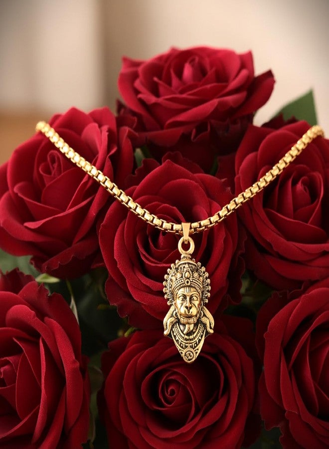 CHARMS Spiritual Gold Hanuman Pendant Chain - Image 2