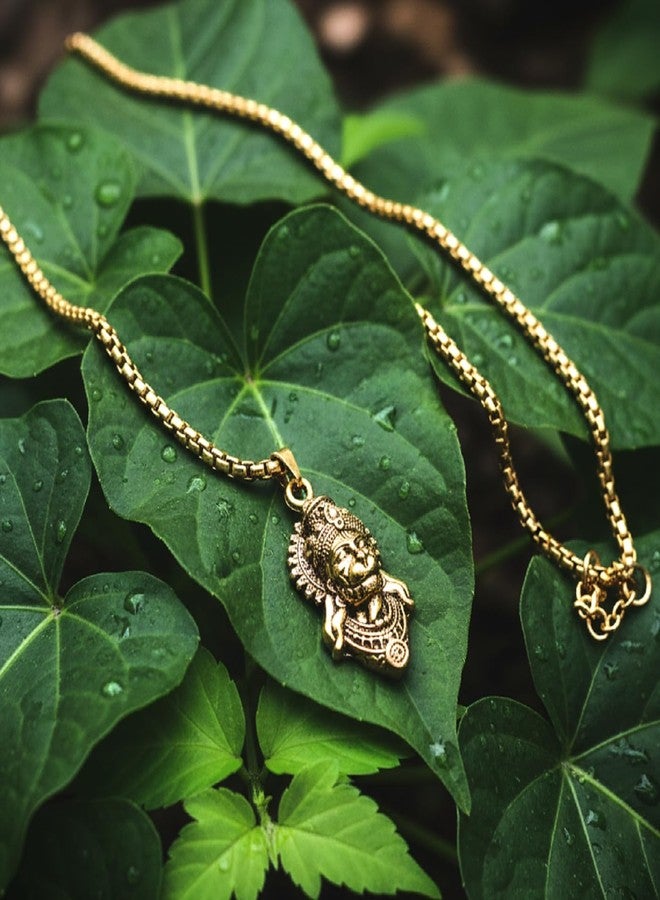 CHARMS Spiritual Gold Hanuman Pendant Chain - Image 5